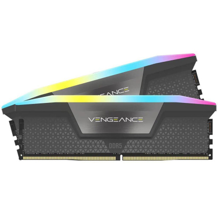 Corsair Vengeance RGB DDR5 64GB RAM με 2x32GB Modules και Ταχύτητα 5600 για Desktop CMH64GX5M2B5600Z40K <span style="color: white; visibility:visible;">0840006600145</span>