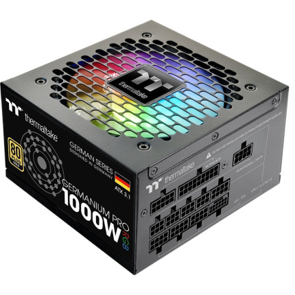 Thermaltake Germanium Pro RGB 1000W Μαύρο Τροφοδοτικό Υπολογιστή Full Modular 80 Plus Gold <span style="color: white; visibility:visible;">4711658546173</span>