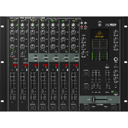 Behringer DX2000USB Ψηφιακός Μίκτης 7.0 Καναλιών με Phantom Power & 2 Εισόδους XLR <span style="color: white; visibility:visible;">4033653130400</span>
