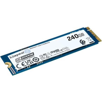Kingston DC2000B SSD 240GB M.2 NVMe PCI Express 4.0 SEDC2000BYM8/240G <span style="color: white; visibility:visible;">0740617350364</span>