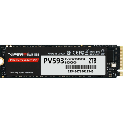 Patriot Viper PV593 SSD 2TB M.2 PCI Express 5.0 PV593P2TBM28H <span style="color: white; visibility:visible;">4711378430622</span>