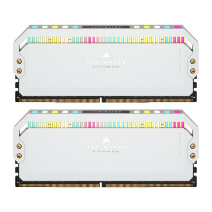Corsair Dominator Platinum RGB DDR5 64GB RAM με 2x32GB Modules και Ταχύτητα 5200 για Desktop CMT64GX5M2B5200C40W <span style="color: white; visibility:visible;">0840006663560</span>