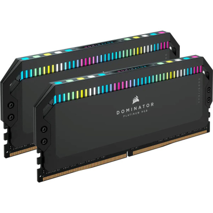 Corsair Dominator Platinum RGB DDR5 64GB RAM με 2x32GB Modules και Ταχύτητα 5600 για Desktop CMT64GX5M2B5600C40 <span style="color: white; visibility:visible;">0840006693390</span>
