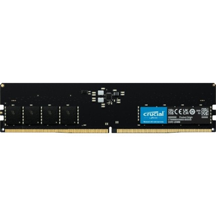Crucial DDR5 με Module 1x16GB και Ταχύτητα 5600 για Desktop CT16G56C46U5T <span style="color: white; visibility:visible;">0649528929839</span>