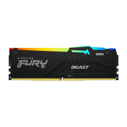 Kingston Fury Beast RGB DDR5 με Module 1x8GB και Ταχύτητα 6000 για Desktop KF560C30BBEA-8 <span style="color: white; visibility:visible;">0740617342864</span>