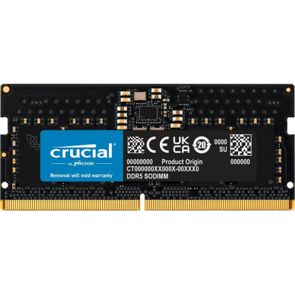 Crucial DDR5 με Module 1x8GB και Ταχύτητα 5600 για Laptop CT8G56C46S5T <span style="color: white; visibility:visible;">0649528930026</span>