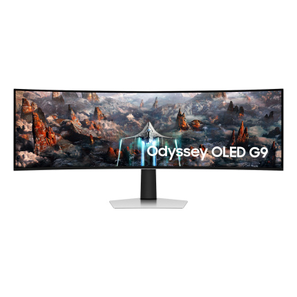 Samsung Odyssey G9 Ultrawide OLED HDR Curved Gaming Monitor 49" 5120x1440 240Hz με Χρόνο Απόκρισης 0.03ms GTG <span style="color: white; visibility:visible;">8806095053653</span>