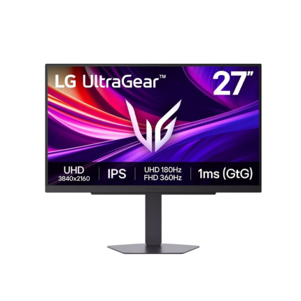 LG UltraGear IPS Monitor 27" 4K 3840x2160 180Hz με Χρόνο Απόκρισης 1ms GTG <span style="color: white; visibility:visible;">8806096597057</span>