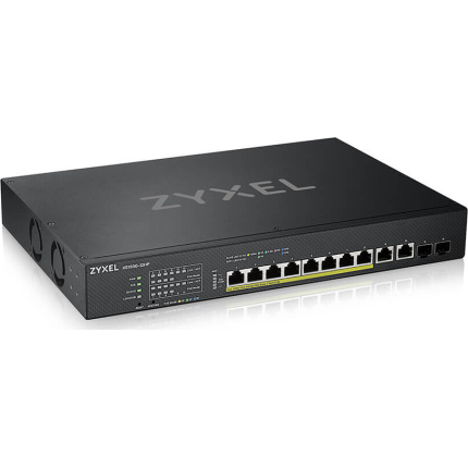Zyxel XS1930-12HP Managed L3 PoE+ Switch με 10 Θύρες Gigabit (1Gbps) Ethernet και 2 SFP Θύρες <span style="color: white; visibility:visible;">4718937605262</span>