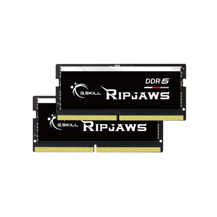 G.Skill Ripjaws DDR5 64GB RAM με 2x32GB Modules και Ταχύτητα 5600 για Laptop F5-5600S4040A32GX2-RS <span style="color: white; visibility:visible;">4713294233820</span>