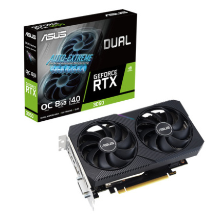 Asus GeForce RTX 3050 8GB GDDR6 Dual V2 OC Κάρτα Γραφικών 90YV0GH6-M0NA00 <span style="color: white; visibility:visible;">4711081772453</span>