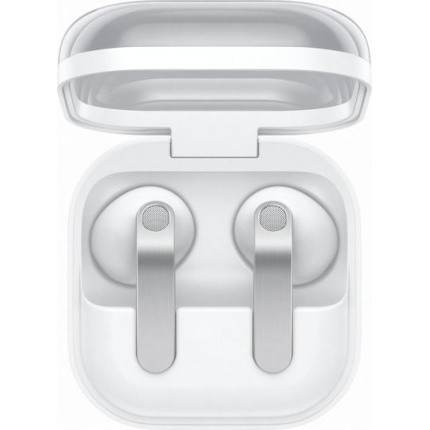 Samsung Galaxy Buds4 Bluetooth Handsfree Ακουστικά με Αντοχή στον Ιδρώτα και Θήκη Φόρτισης Λευκά (8806097998198)