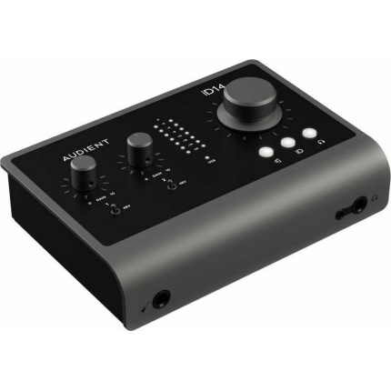 Audient Εξωτερική Επαγγελματική Κάρτα Ήχου iD14 MKII Συνδεσιμότητα USB για PC <span style="color: white; visibility:visible;">5060374260429</span>