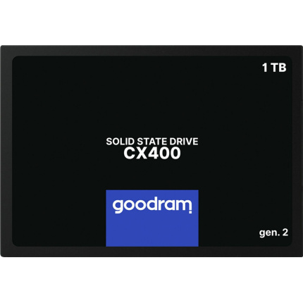 GoodRAM CX400 gen.2 SSD 1TB 2.5'' SATA III SSDPR-CX400-01T-G2 <span style="color: white; visibility:visible;">5908267923467</span>