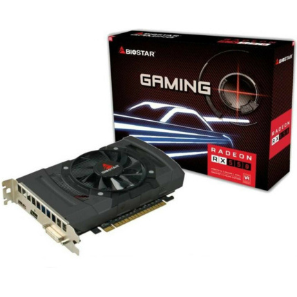 Biostar Radeon RX 550 4GB GDDR5 Gaming Κάρτα Γραφικών VA5505RF41-SBHRA-BS2 <span style="color: white; visibility:visible;">4712960684171</span>
