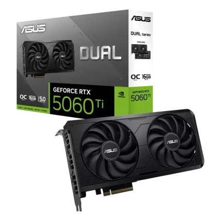 Asus GeForce RTX 5060 Ti 16GB GDDR7 EVO OC Κάρτα Γραφικών 90YV0NQ0-M0NB00 <span style="color: white; visibility:visible;">4711636296519</span>