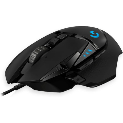 Logitech G502 Hero Gaming Ποντίκι 16000 DPI Μαύρο 5099206080263