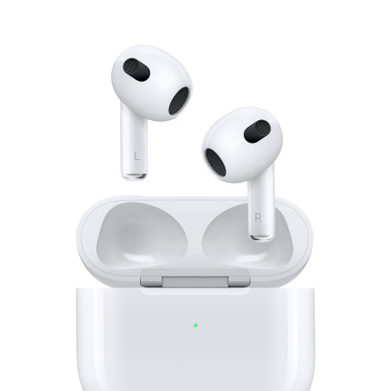 Apple AirPods (3rd generation) with MagSafe Charging Case Earbud Bluetooth Handsfree Ακουστικά με Αντοχή στον Ιδρώτα και Θήκη Φόρτισης Λευκά <span style="color: white; visibility:visible;">0194252818527</span>