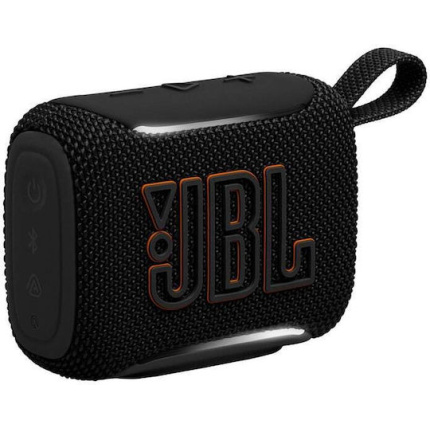 JBL Go 5 Αδιάβροχο Ηχείο Bluetooth 4.8W με Διάρκεια Μπαταρίας έως 10 ώρες Μαύρο(1200130034282)