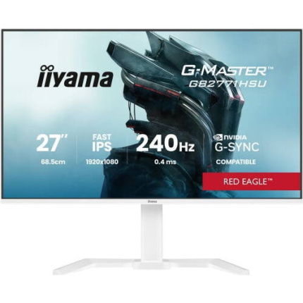 Iiyama G-Master Red Eagle IPS HDR Monitor 27" FHD 1920x1080 240Hz <span style="color: white; visibility:visible;">4948570126446</span>