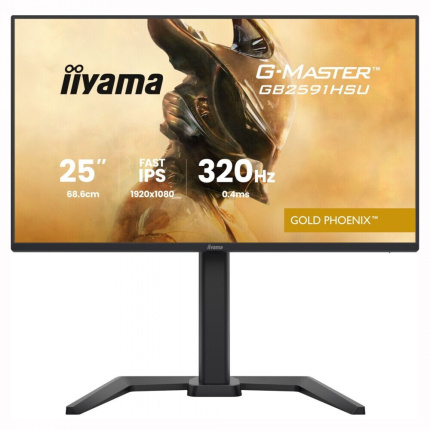Iiyama GB2591HSU-B1 IPS HDR Gaming Monitor 24.5" FHD 1920x1080 320Hz <span style="color: white; visibility:visible;">4948570125562</span>
