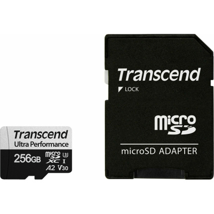 Transcend 340S microSDXC 256GB Class 10 U3 V30 A2 UHS-I με αντάπτορα <span style="color: white; visibility:visible;">0760557849605</span>