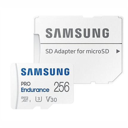 Samsung Pro Endurance (2022) microSDXC 256GB Class 10 U3 V30 UHS-I με αντάπτορα <span style="color: white; visibility:visible;">8806092767263</span>