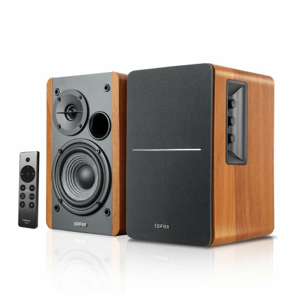 Edifier R1280DBS Αυτοενισχυόμενα Ηχεία με Bluetooth 42W (Ζεύγος) Καφέ <span style="color: white; visibility:visible;">6923520268436</span>