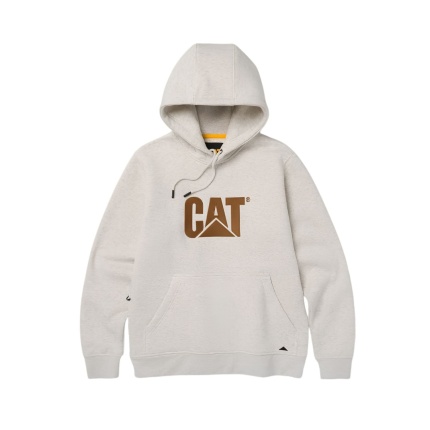 CAT Μπλούζα φούτερ με κουκούλα trademark κρεμ/μπεζ 2XL 1050048 <span style="color: white; visibility:visible;"></span>
