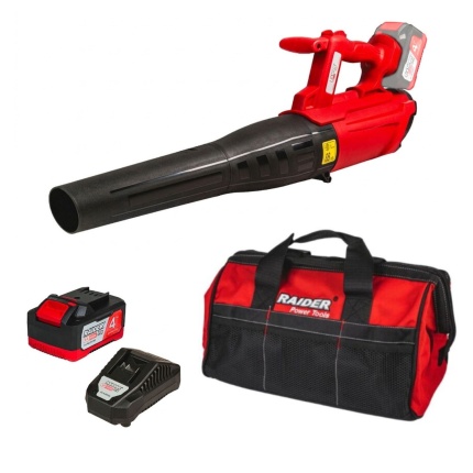 RAIDER R20 combo-07 Φυσητήρας με φορτιστή & μπαταρία 4Ah & τσάντα <span style="color: white; visibility:visible;"></span>