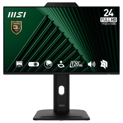 MSI PRO MP242PMGDE IPS Monitor 23.8" FHD 1920x1080 με Χρόνο Απόκρισης 4ms GTG <span style="color: white; visibility:visible;">4711377260411</span>