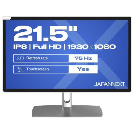 Japannext IPS2152FHDR IPS HDR Touch Monitor 21.5" FHD 1920x1080 Λευκό <span style="color: white; visibility:visible;">4589511167755</span>