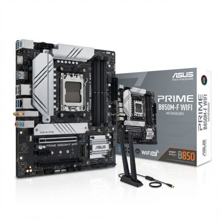 Asus Prime B850M-F Wi-Fi Motherboard Micro ATX με AMD AM5 Socket 90MB1N80-M0EAY0 <span style="color: white; visibility:visible;">4711636260176</span>