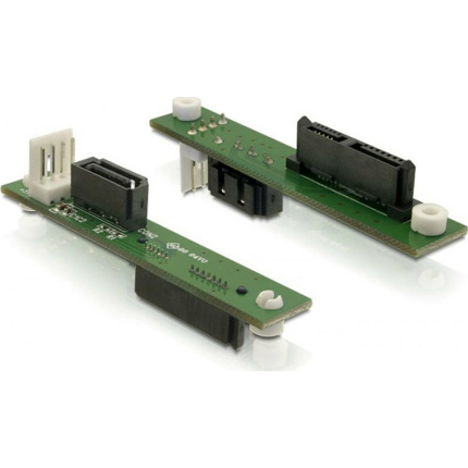 DeLock SATA Slim 13-pin to SATA 7-pin 61667 <span style="color: white; visibility:visible;">4044144616679</span>