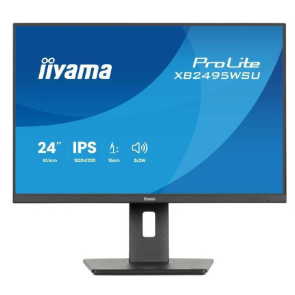 Iiyama ProLite XB2495WSU-B1 IPS Monitor 24.1" FHD 1920x1200 με Χρόνο Απόκρισης 4ms GTG <span style="color: white; visibility:visible;">4948570127641</span>