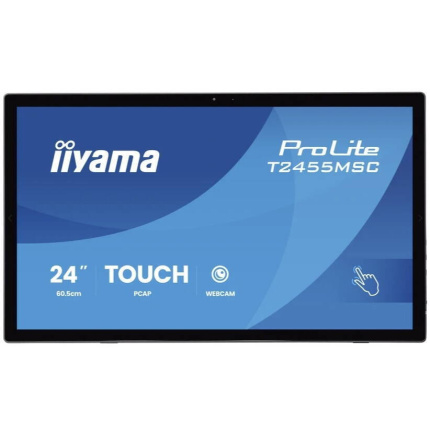 Iiyama T2455MSC-B2 IPS Monitor 23.8" FHD 1920x1080 με Χρόνο Απόκρισης 5ms GTG <span style="color: white; visibility:visible;">4948570127283</span>