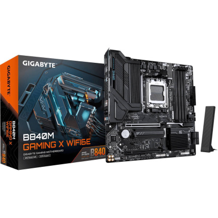 Gigabyte B840M Gaming X WIFI6E Motherboard Micro ATX με AMD AM5 Socket <span style="color: white; visibility:visible;">4719331879754</span>