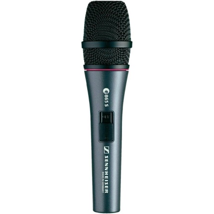 Sennheiser E 865 S Πυκνωτικό Μικρόφωνο XLR Χειρός για Φωνητικά <span style="color: white; visibility:visible;">4006087048474</span>