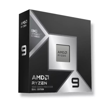 AMD Ryzen 9 9950X3D2 Dual Edition 4.3GHz Επεξεργαστής 16 Πυρήνων για Socket AM5 σε Κουτί <span style="color: white; visibility:visible;">0730143318327</span>