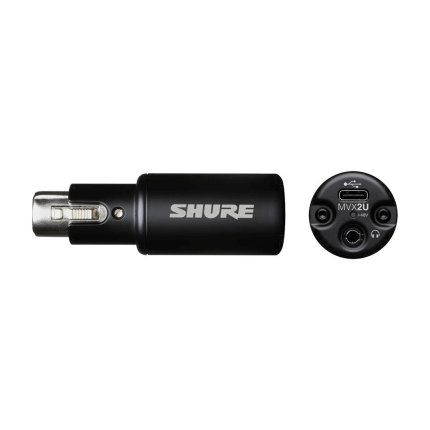 Shure Μετατροπέας XLR female σε USB-C female 1τμχ MVX2UG2 <span style="color: white; visibility:visible;">0042406956291</span>