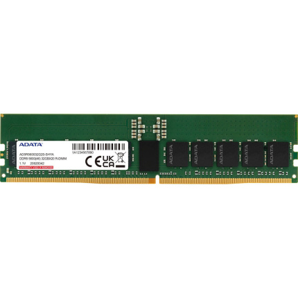 Adata DDR5 με Module 1x32GB και Ταχύτητα 5600 για Server AD5R560032G20-SHYA <span style="color: white; visibility:visible;">4711085949110</span>