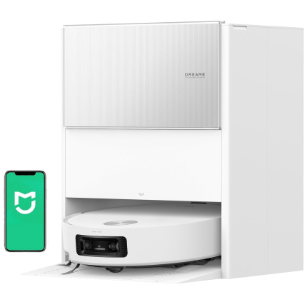 Dreame Aqua10 Ultra Roller Complete Σκούπα Ρομπότ με Χαρτογράφηση Laser & Απορρόφηση 30000Pa Λευκή <span style="color: white; visibility:visible;">6978515253768</span>