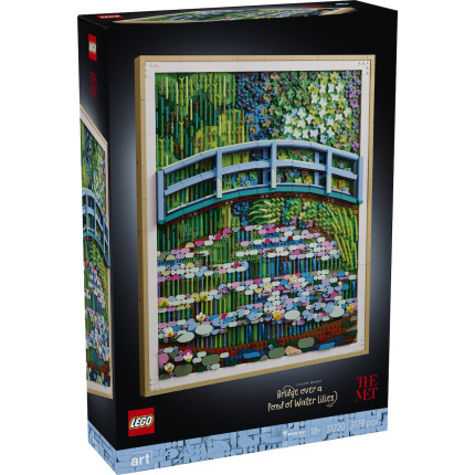 LEGO Art Claude Monet – Bridge over a Pond of Water Lilies για 18+ Ετών 3179τμχ 31220 <span style="color: white; visibility:visible;">5702018066379</span>