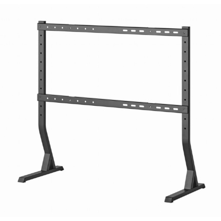 Gembird TVS-D90F-01 Επιτραπέζια Βάση Τηλεόρασης έως 90" και 60kg Ασημί <span style="color: white; visibility:visible;">8716309135115</span>