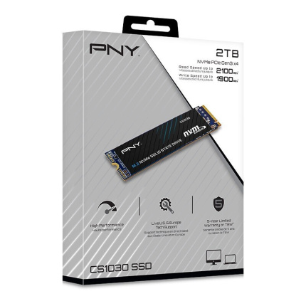 PNY CS1030 SSD 2TB τύπου M.2 με σύνδεση PCI Express 3.0 M280CS1030-2TB-RB <span style="color: white; visibility:visible;">0751492641645</span>