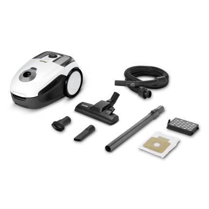 Karcher VC 2 Ηλεκτρική Σκούπα 700W με Σακούλα 2.8lt Λευκή <span style="color: white; visibility:visible;">4054278991672</span>