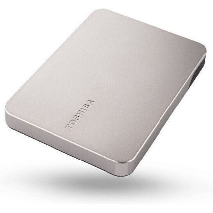 Toshiba Canvio Flex USB-A 3.2 Εξωτερικός HDD 1TB 2.5" Ασημί <span style="color: white; visibility:visible;">4260557513262</span>