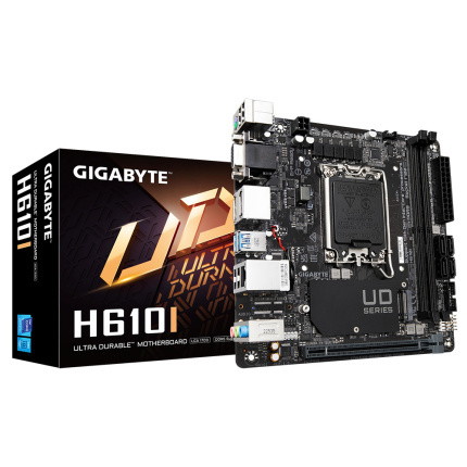 Gigabyte H610I Motherboard Mini ITX με Intel 1700 Socket <span style="color: white; visibility:visible;">4719331855222</span>