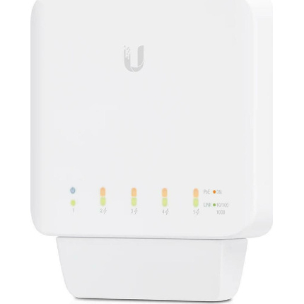 Ubiquiti UniFi USW-Flex Managed L2 PoE Switch με 5 Θύρες Gigabit (1Gbps) Ethernet <span style="color: white; visibility:visible;">0817882027595</span>