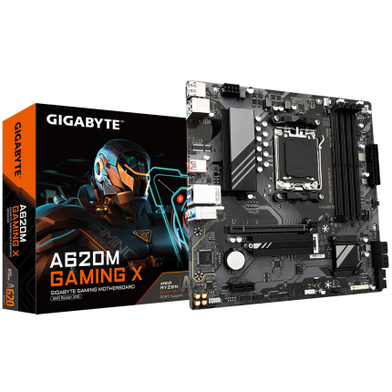 Gigabyte A620M Gaming X rev. 1.0 Motherboard Micro ATX με AMD AM5 Socket <span style="color: white; visibility:visible;">4719331854096</span>